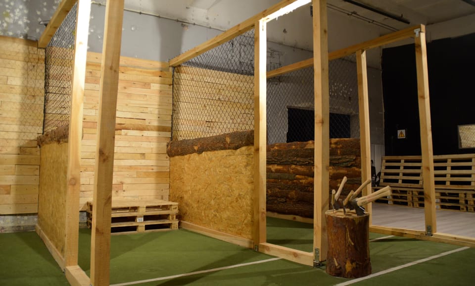 Warsaw: Axe Throwing - Unique Experience in Warsaw