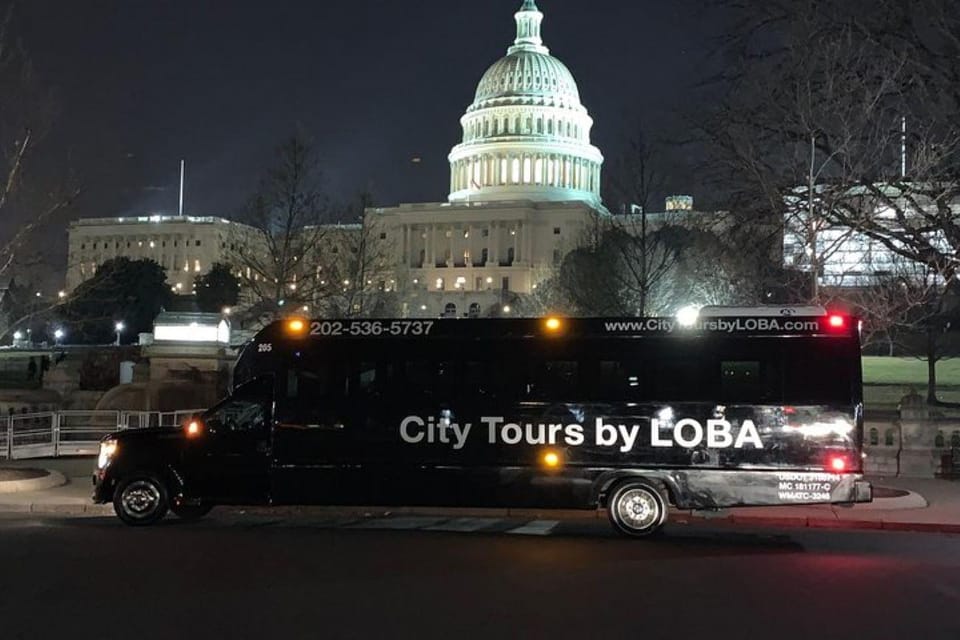 Washington DC: After Dark Night-Time Sightseeing Tour - Tour Overview