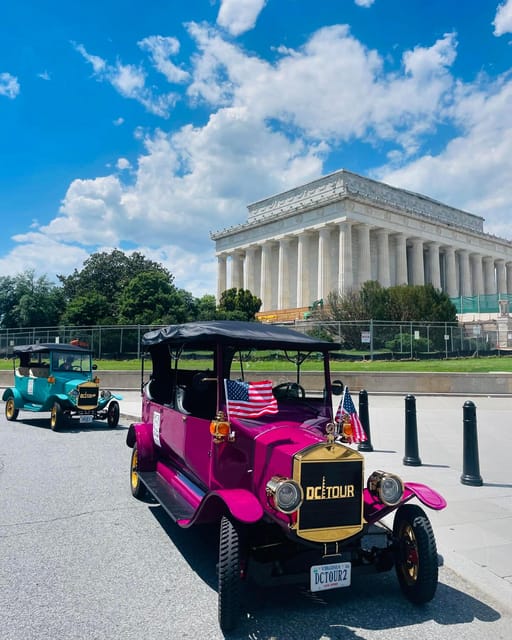 Washington, DC: Monuments & Memorials Tour in a Vintage Car - Tour Overview