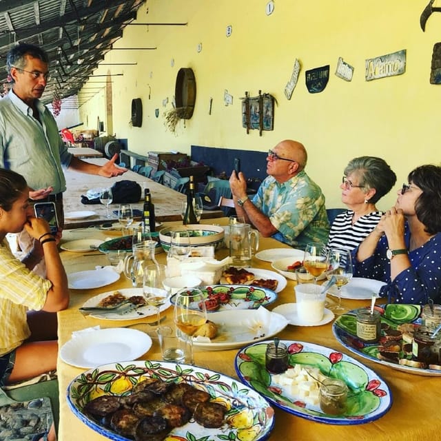 Wine Tour Lunch/Dinner in the Historic Baglio Florio Adamo - Tour Overview