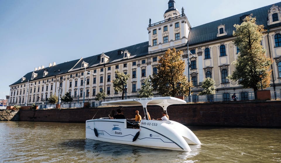 Wrocław: Solar Gondola Cruise on the Oder With a Guide - Overview of the Experience