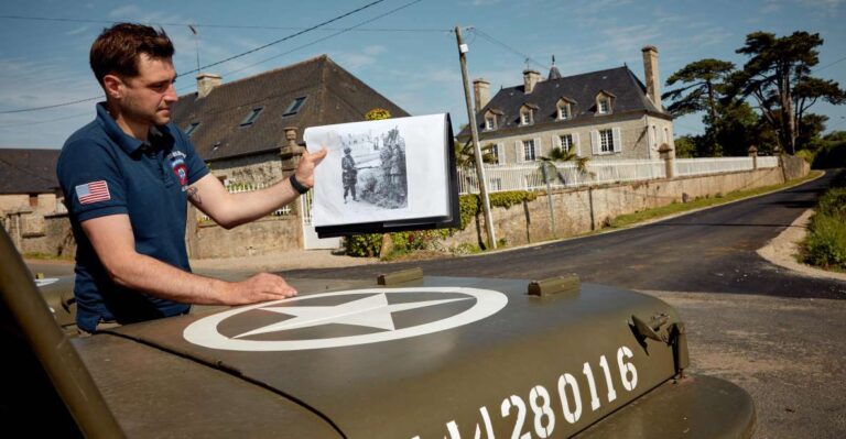 WW2 Jeep Tour Utah Beach – Sainte Mere Eglise 2h