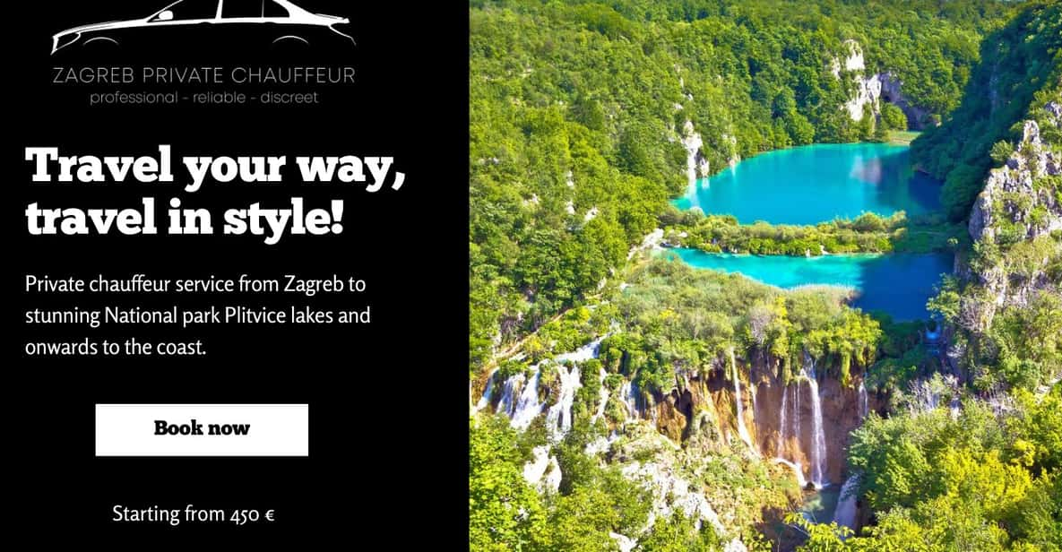 Zagreb - Plitvice Lakes - Split - Overview and Pricing