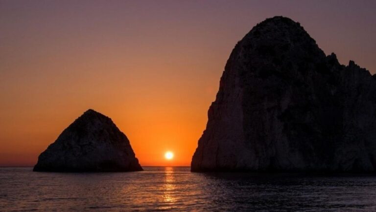 Zakynthos: Sunset Cruise to Myzithres With Wine