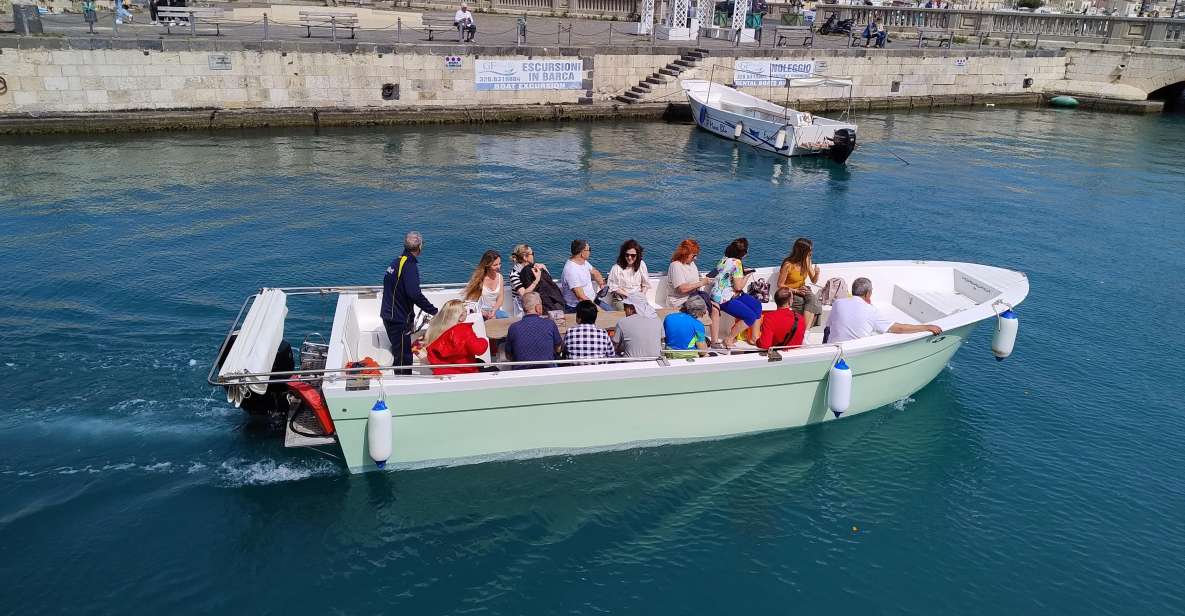 1-Hour Boat Tour of Ortigia, Sea Caves With Swimming Stop - Itinerary Highlights