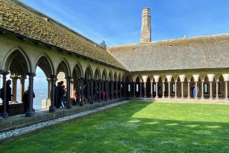 2-day Private Mont Saint-Michel Normandy Brittany Mercedes - Day 1 Itinerary Details