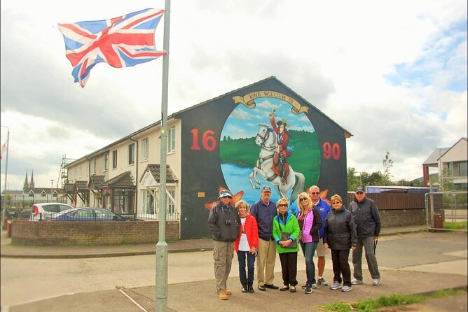 2hours Republican & Loyalist Mural Black Taxi Tour From Belfast - International Mural Wall, Divis Street