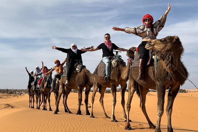 3 Days Desert Tour From Marrakech to Merzouga Dunes & Camel Trek - Day 1 Itinerary