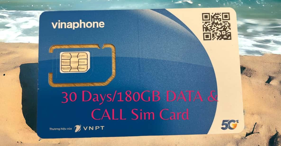 30 Days/180gb Data and Call SIM Card - Key Features