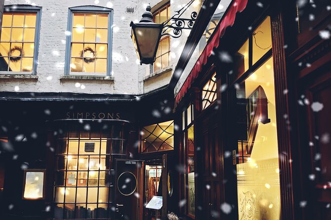 A Christmas Carol and Charles Dickens Old London Walking Tour - Tour Details