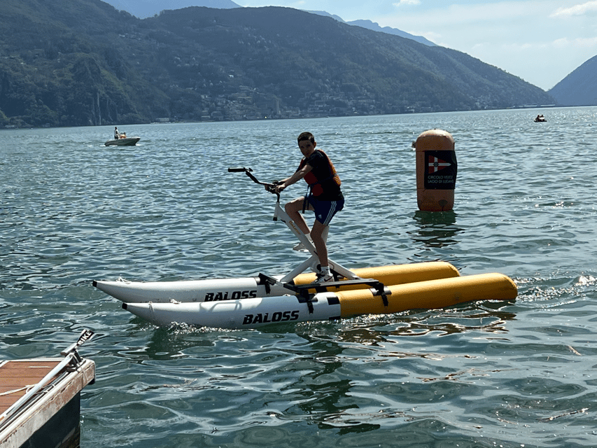 A Water Bike Adventure on Lake Como - Restrictions