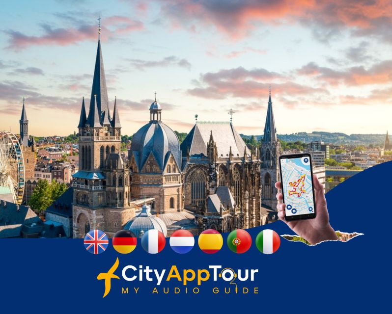 Aachen Center: One Day Audio Tour Experience - Audio Guide Features