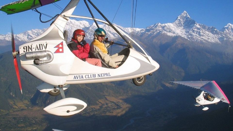 Adventures in the Sky: Ultra Light Flying Over Pokhara - Itinerary and Transportation Details