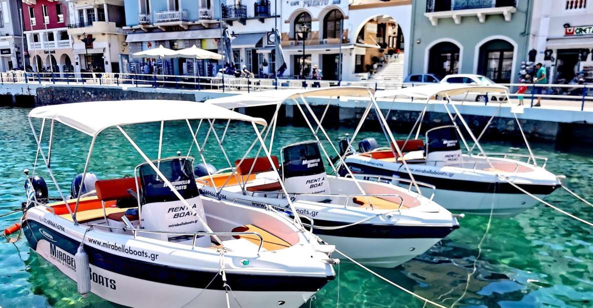 Agios Nikolaos: Motorboat or Speedboat Rental - Pricing and Booking Details