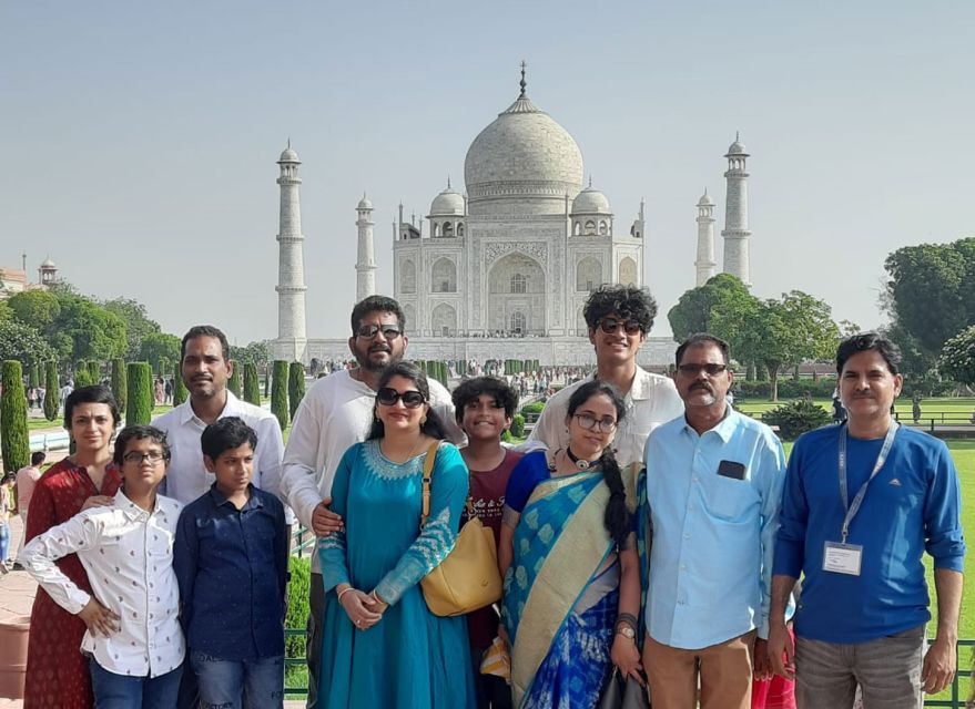 Agra: Taj Mahal & Agra Fort & Mehtab Bagh Tour With Guide - Itinerary Highlights