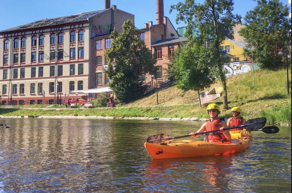 Akerselva River: Urban Paddling Adventure Kayak Tour - Itinerary Highlights