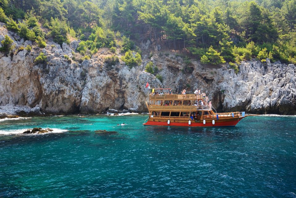 Alanya: Boat Trip With Lunch, Drinks, and Swim Stops - Itinerary Highlights