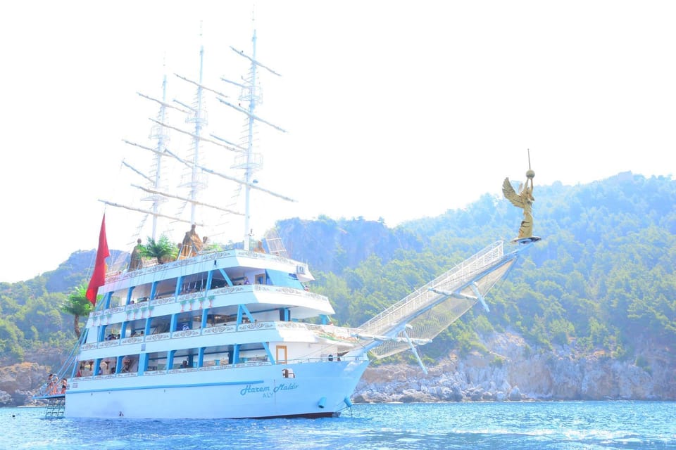 Alanya Harem Maldiv Yacht: Luxury Boat Tour - Itinerary and Key Attractions