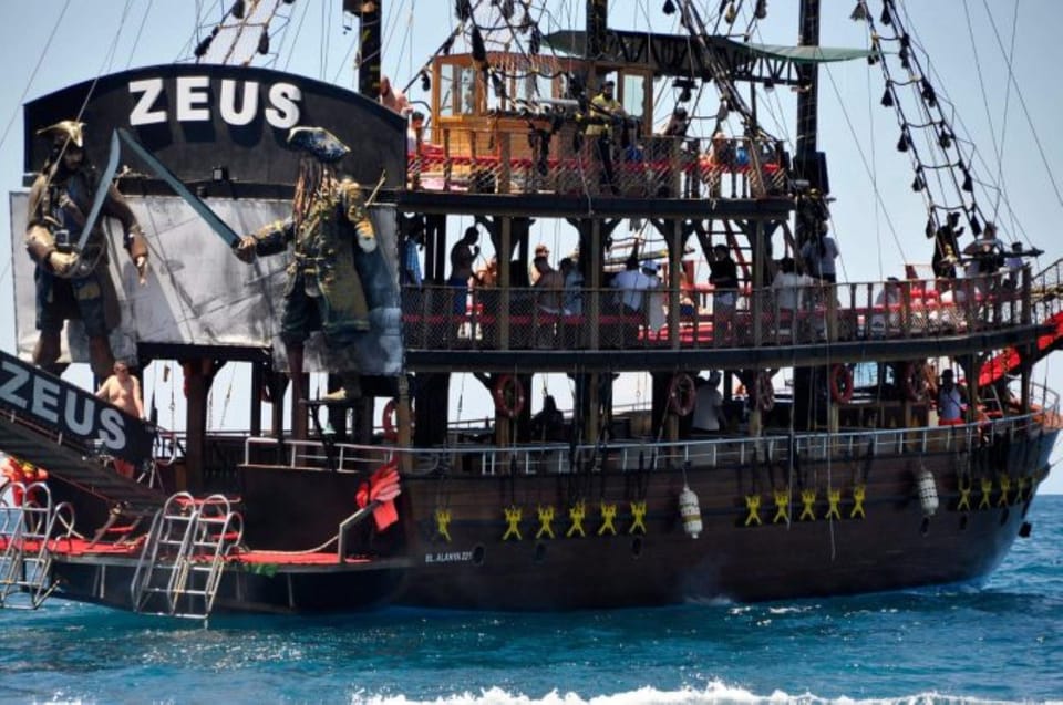 Alanya: Pirate Boat Tour With Lunch and Swimming Stops - Pricing and Booking Details