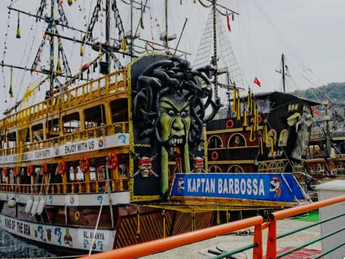 Alanya Pirate Party Cruise: Lunch & Soft Drinks Included - Itinerary Highlights