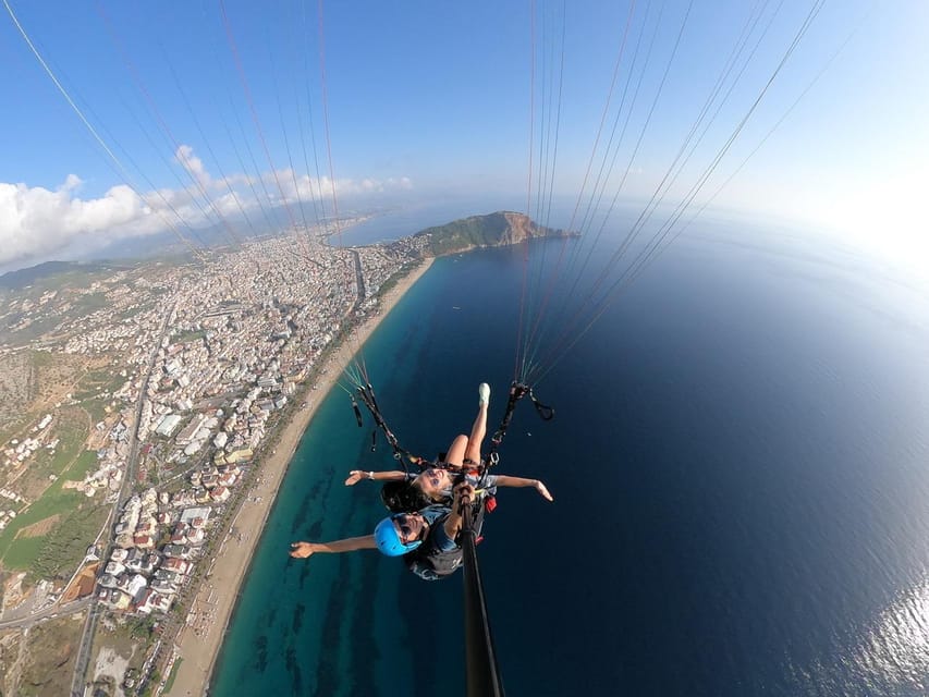 Alanya: Tandem Paragliding With Cleopatra Beach Landing - Stunning Views of Alanya