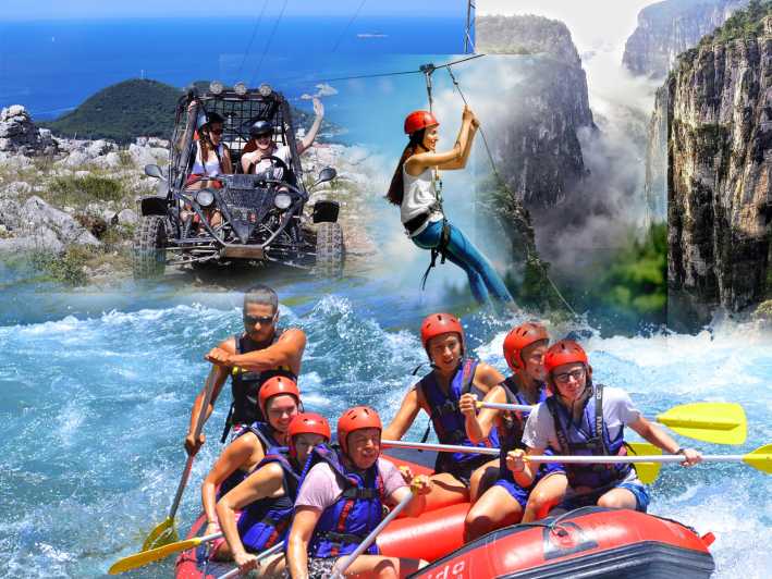 Alanya:Buggy or Quad, Rafting, Jeep, Canyoning, Zipline Tour - Adventure Highlights