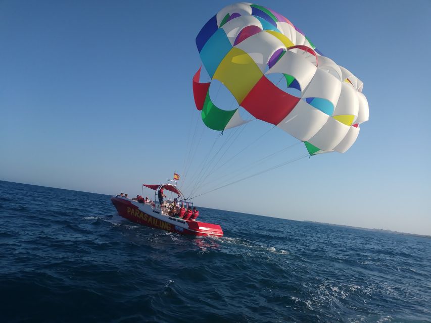 Alicante: Boat Trip and Parasailing Experience With Drink - Booking Information