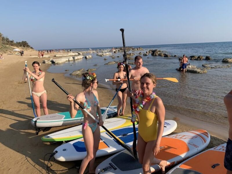 Amazing SUP in Scala Dei Turchi - Itinerary Details