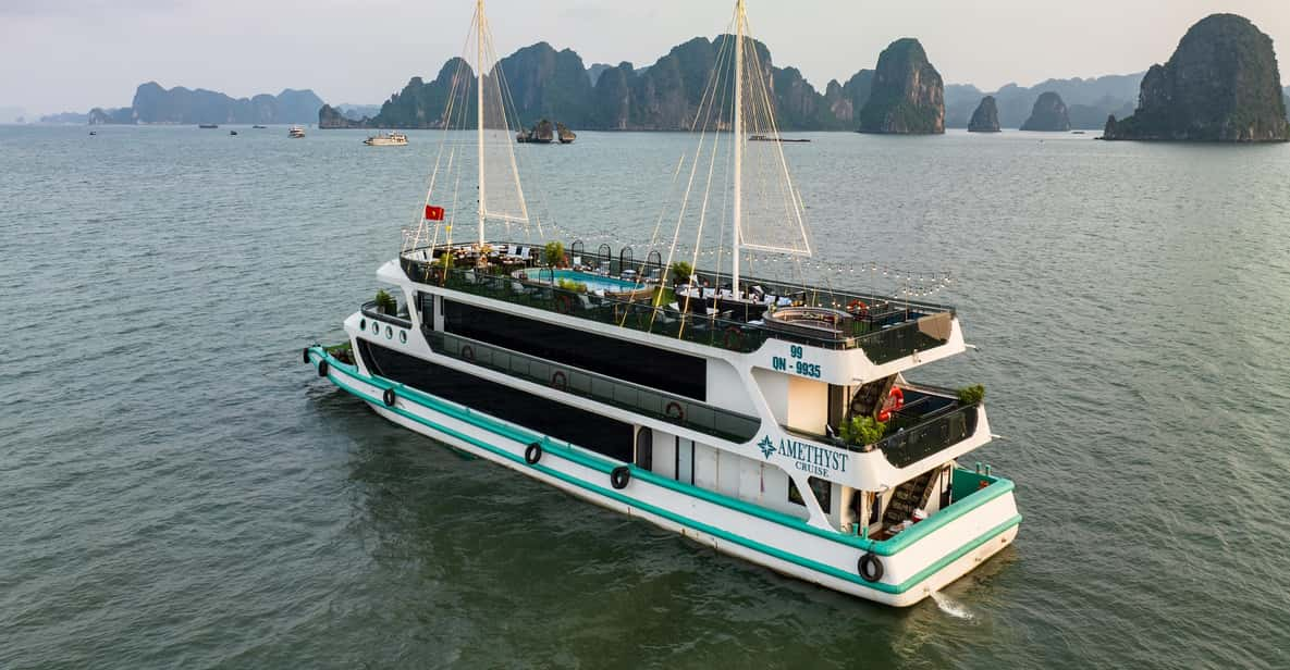 Amethyst Halong Bay Full Day Luxury Cruise(All Destinations) - Itinerary Highlights