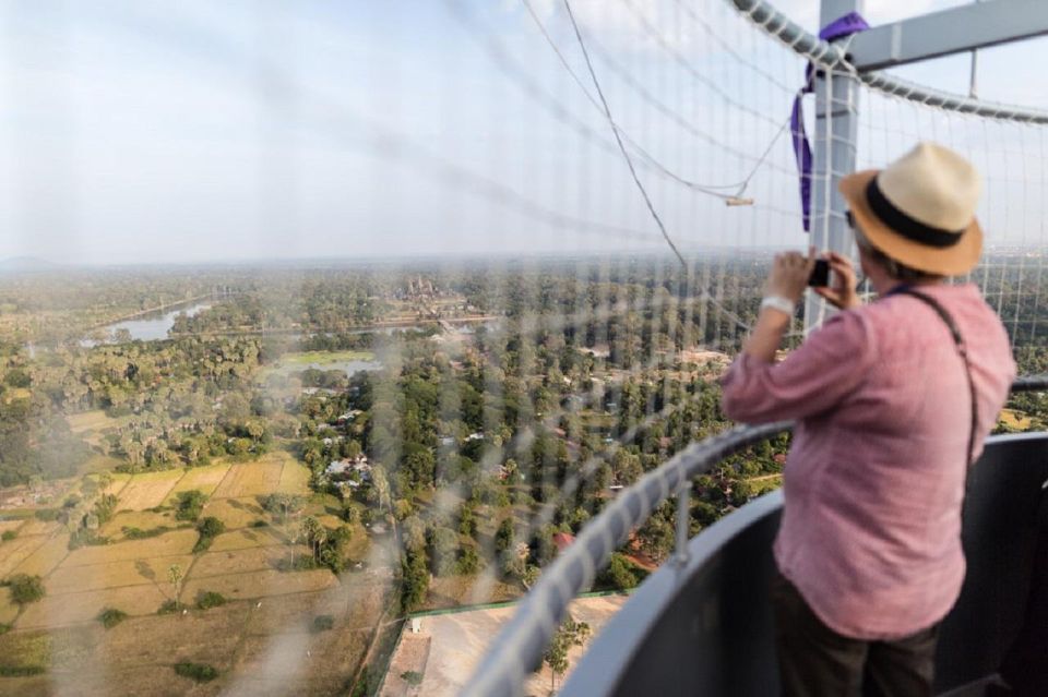 Angkor Balloon Sunrise or Sunset Ride and Pick Up/Drop off - Experience Highlights