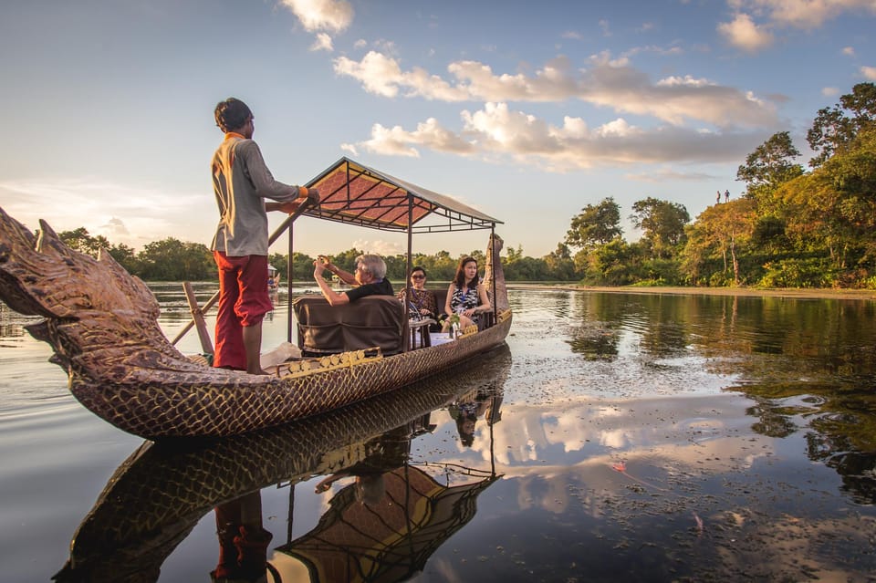 Angkor Bike Tour & Gondola Sunset Boat - Experience Highlights