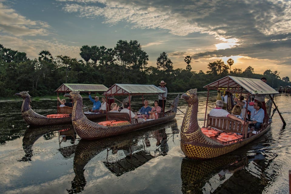 Angkor Bike Tour & Gondola Sunset Boat W/ Drinks & Snack - Pricing and Duration