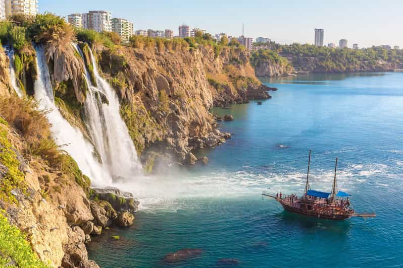 Antalya: Beach & Waterfalls Boat Trip W/ Lunch & Soft Drinks - Experience Highlights