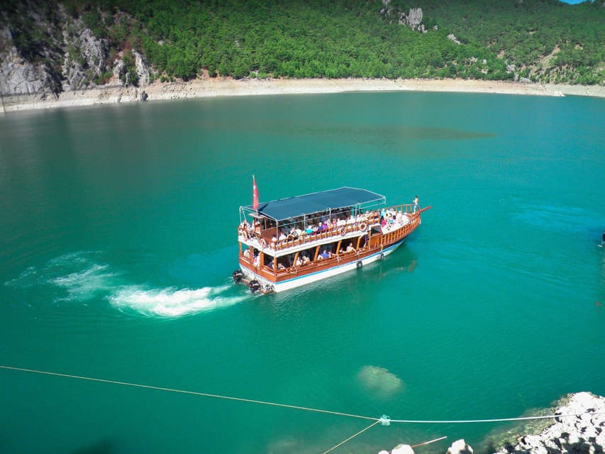 Antalya: Green Canyon Boat Trip With Lunch and Drinks - Experience Highlights