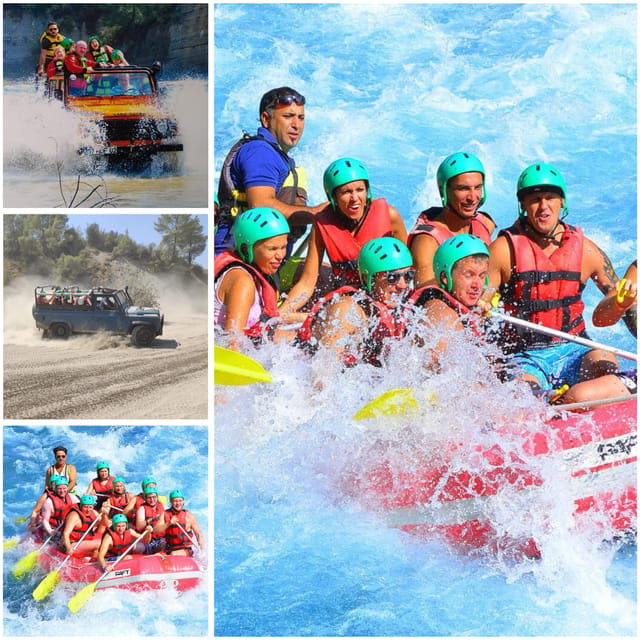 Antalya: Jeep and Rafting Tour With Lunch - Location and Itinerary