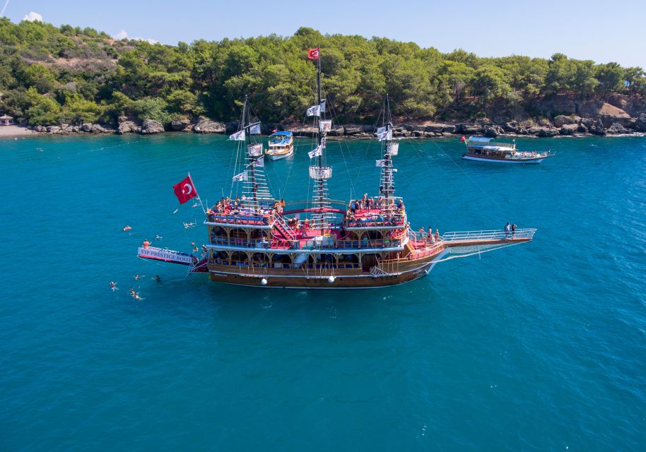 Antalya & Kemer: Pirate Boat Tour With Foam Party & Swimming - Itinerary and Activities