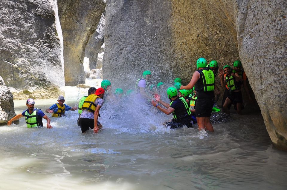 Antalya Köprülü Canyon: Canyoning Rafting Zip With Lunch - Experience Highlights