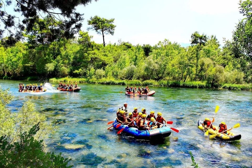 Antalya: Köprülü Canyon Rafting Adventure With Transfer - Detailed Itinerary