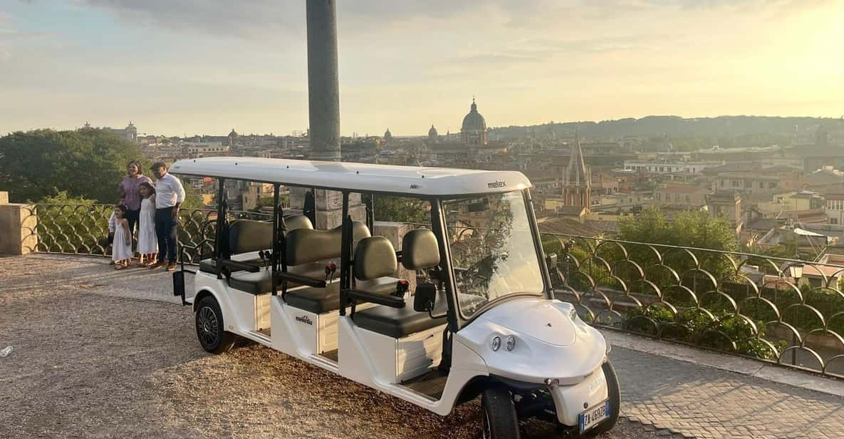 Aperitivo Tour With Drinks in a Golf Cart | Semi-Private - Pickup and Accessibility