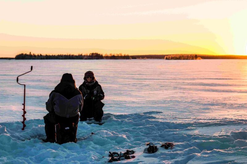 Arctic Ice Fishing by Snowshoe - Experience Highlights