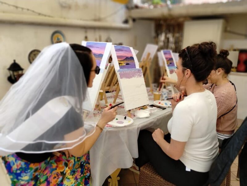 Art Workshop in Naples City Centre With Aperitif - Experience Highlights