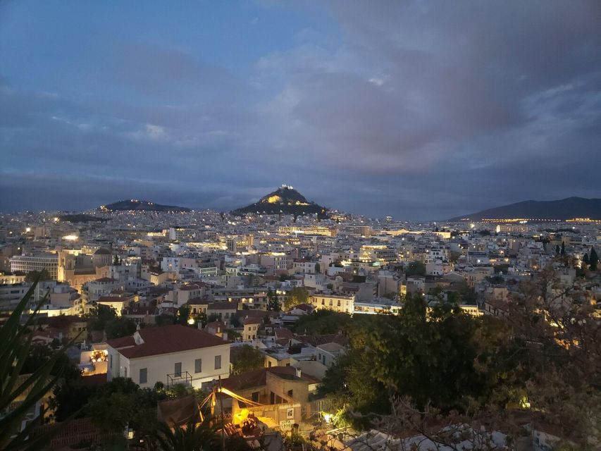 Athens at Night Small-Group Walking Tour With Dinner - Itinerary