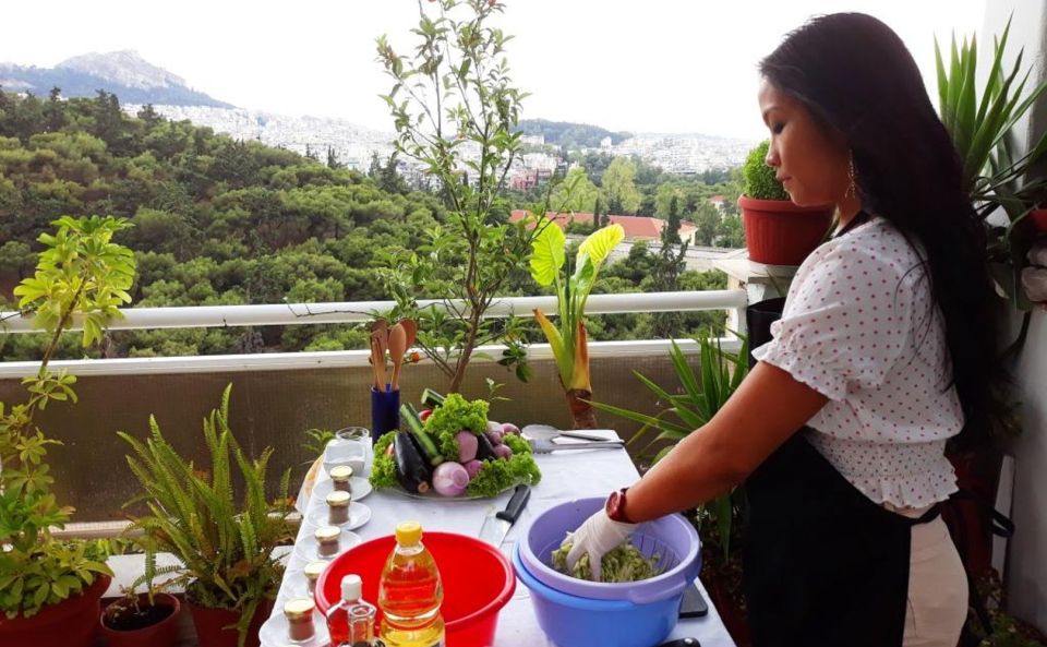 Athens: Greek Cooking Class Overlooking the Acropolis - Hands-On Cooking Adventure