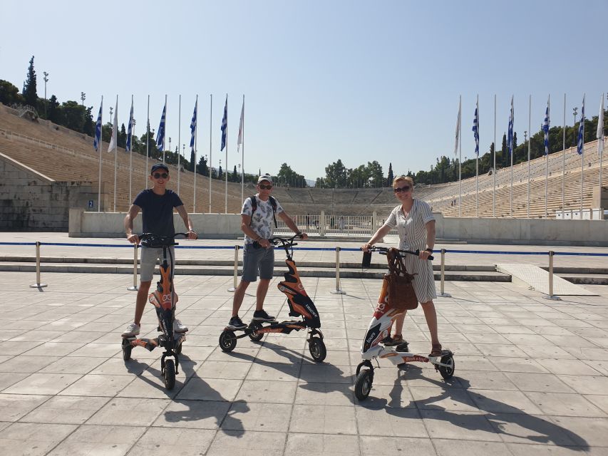 Athens: Guided City Tour on an Electric Trikke Scooter - Highlights and Attractions