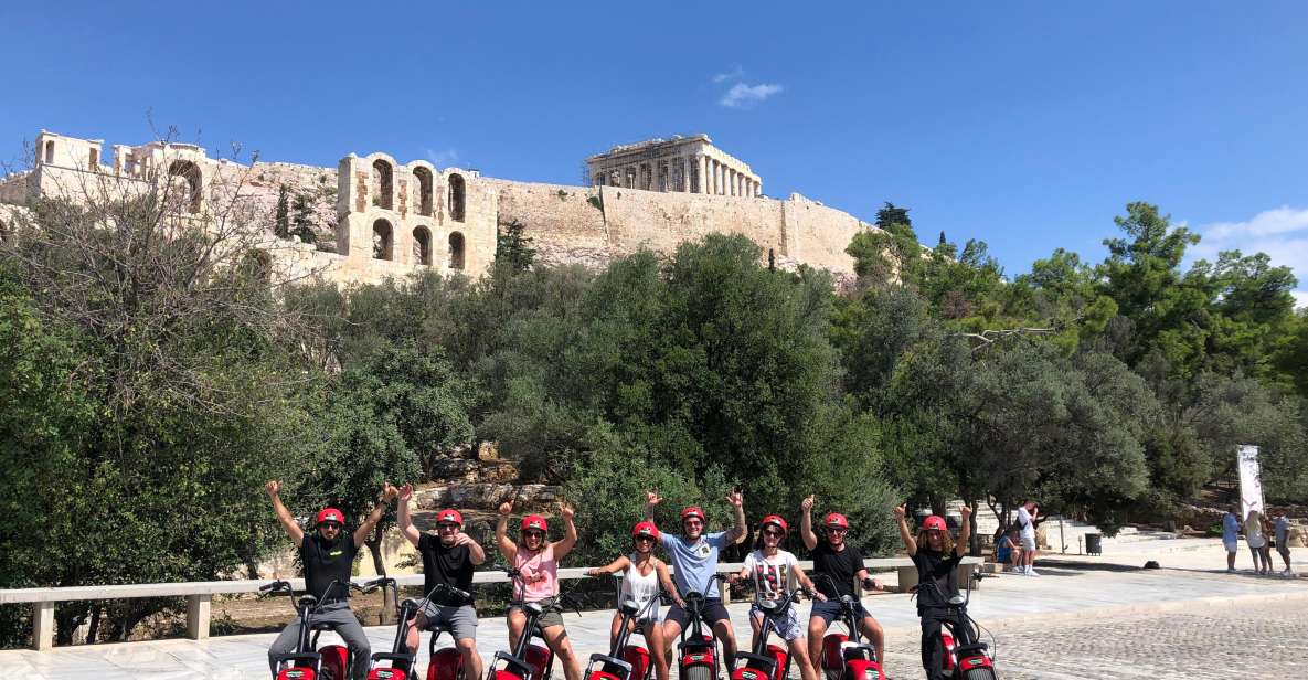 Athens: Guided E-Scooter Tour Around Acropolis - Key Stops on the Itinerary