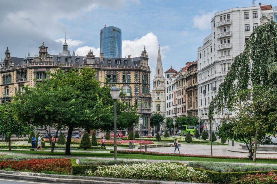 Awesome Bilbao – Private Family Walking Tour - Crossing Udaletxeko Zubia Bridge