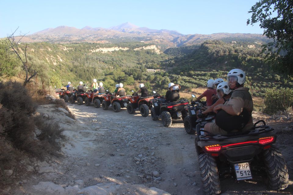 Bali Rethymno Quad Safari 55KM Crosscountry Experience - Itinerary Highlights and Stops