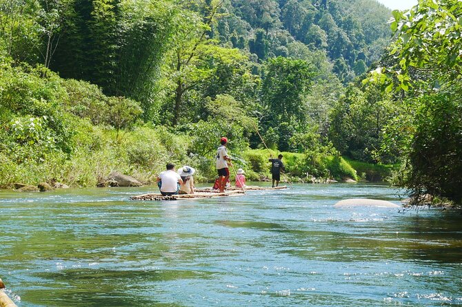 Bamboo Rafting and Sea Turtle Conservation Center Half Day Tour From Khao Lak - Inclusions of the Tour