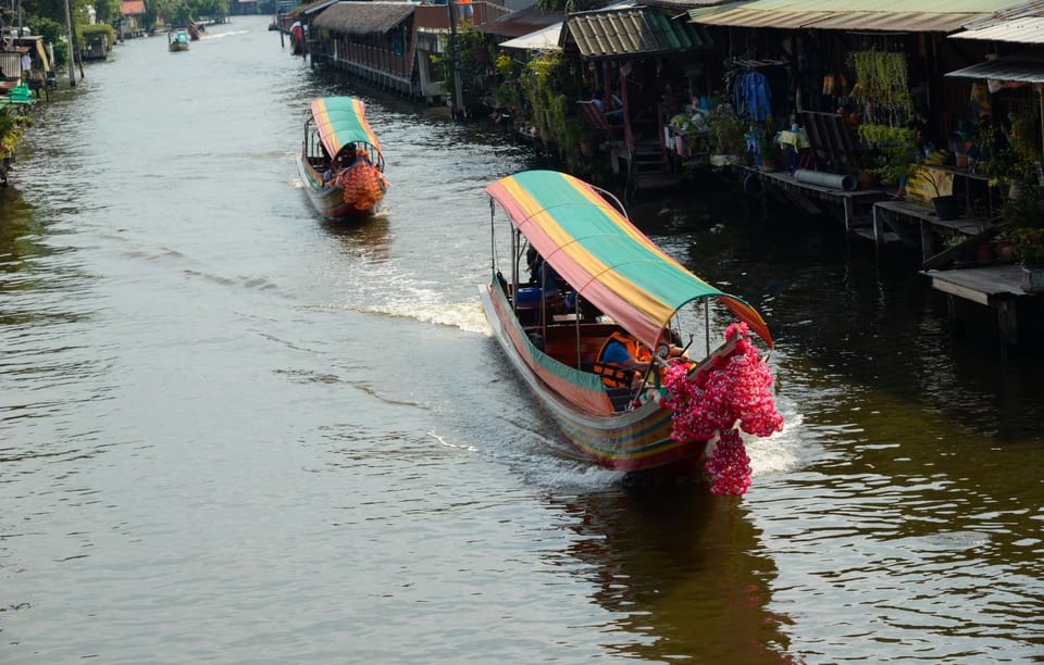 Bangkok: Longtail Boat Canal Cruise - Experience Highlights