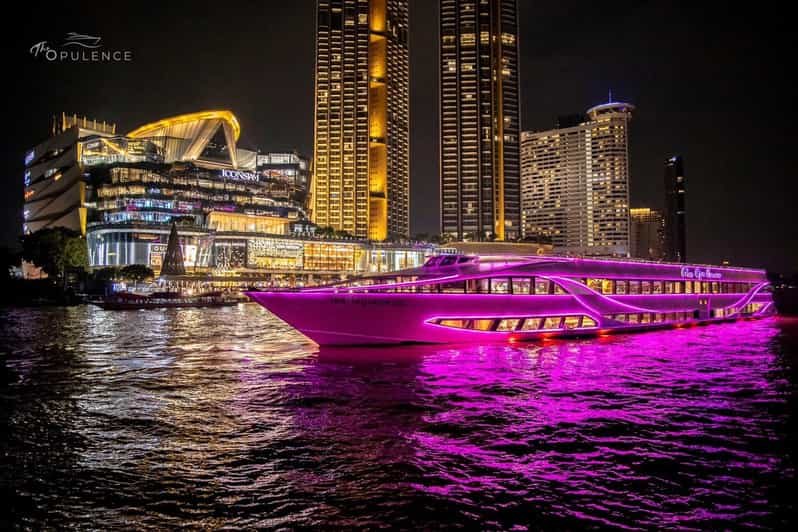 Bangkok: Opulence Luxury Dinner Cruise With Hotel Transfer - Experience Highlights